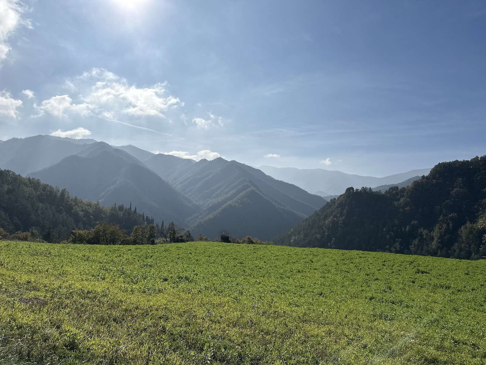 From Corniolo to Passo Braccina