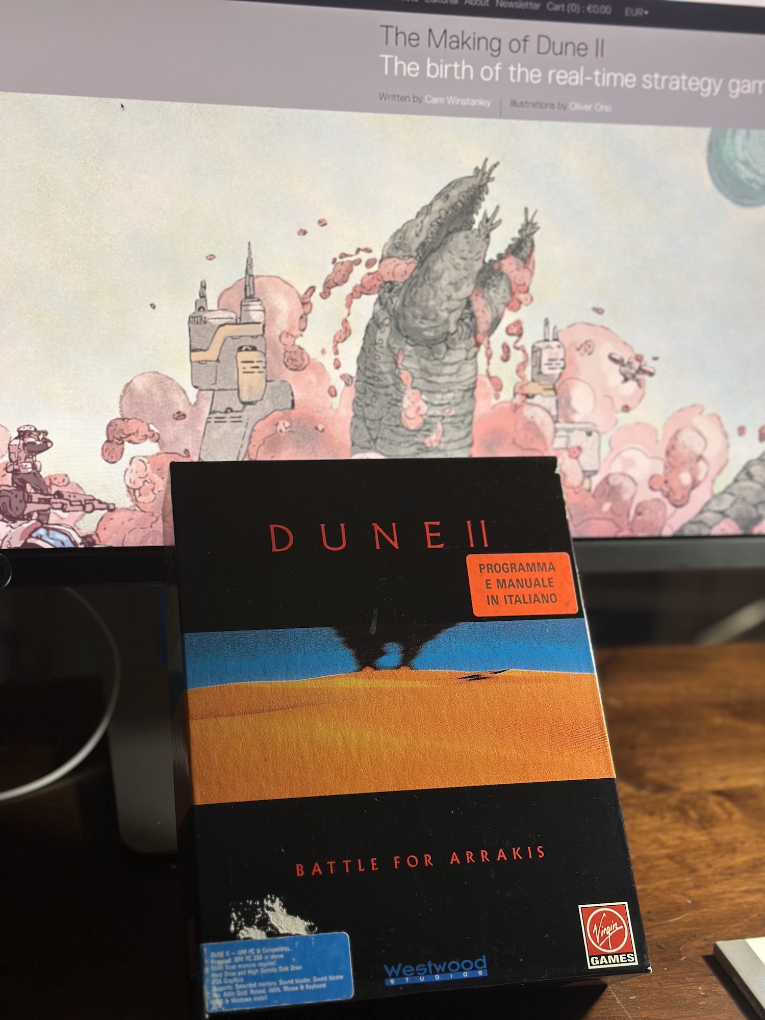 My Dune II box