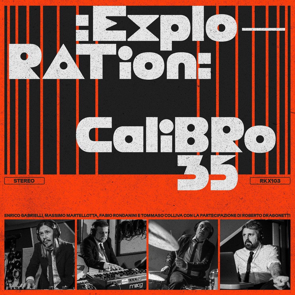 Calibro 35's Exploration album cove