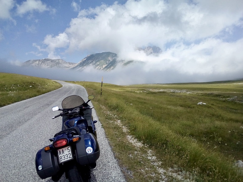 Evidence that Antonio's Triumph Trophy successfully made it to Campo Imperatore.